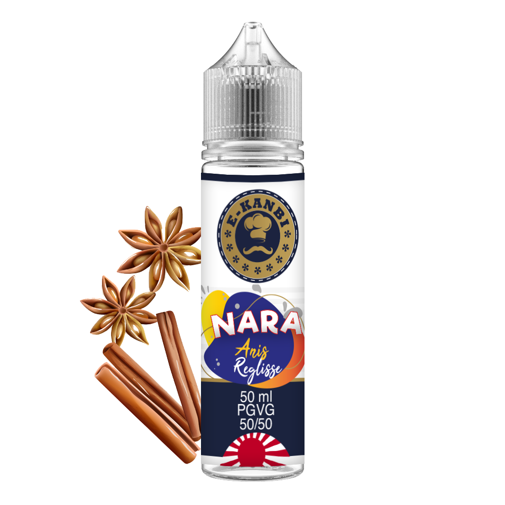E-KANBI E-LIQUIDE NARA ANIS RÉGLISSE