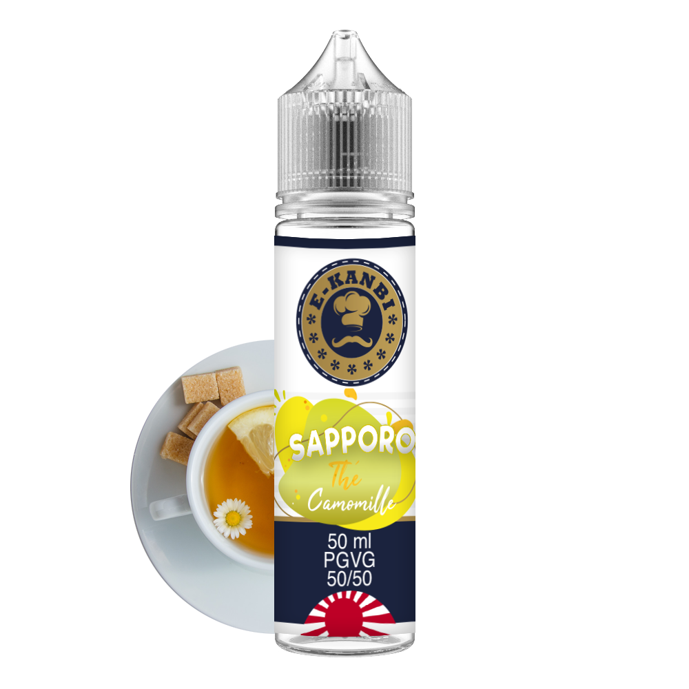 E-KANBI E-LIQUIDE SAPPORO THÉ CAMOMILLE