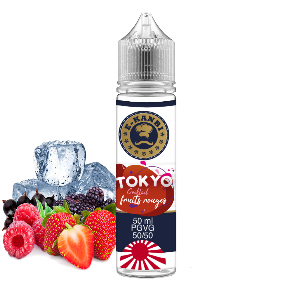 E-KANBI E-LIQUIDE TOKYO MIX FRUITS ROUGES FRAIS
