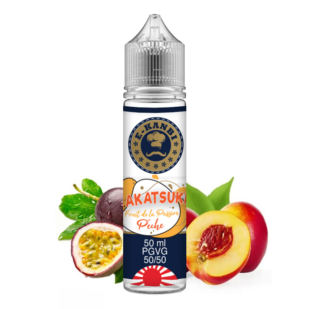E-KANBI E-LIQUIDE AKATSUKI FRUIT DE LA PASSION PECHE