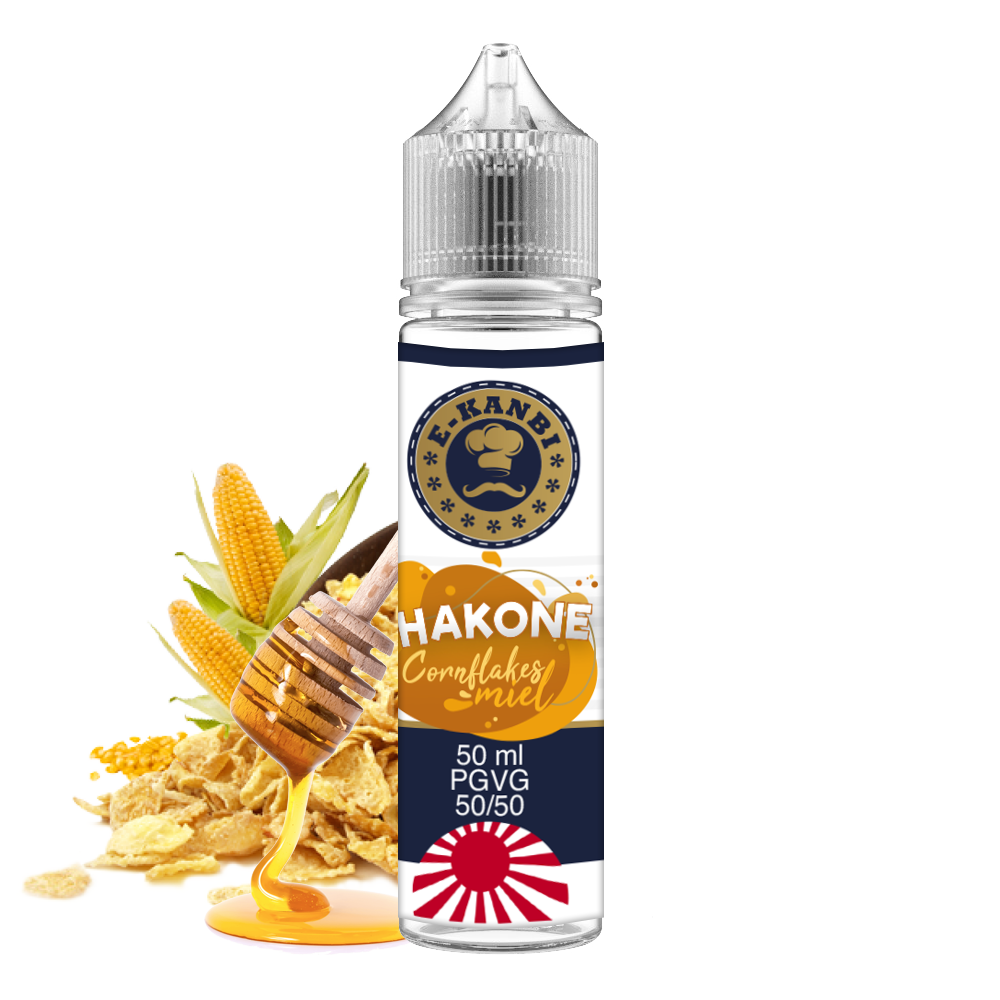 E-KANBI E-LIQUIDE HAKONE CORNFLAKES MIEL
