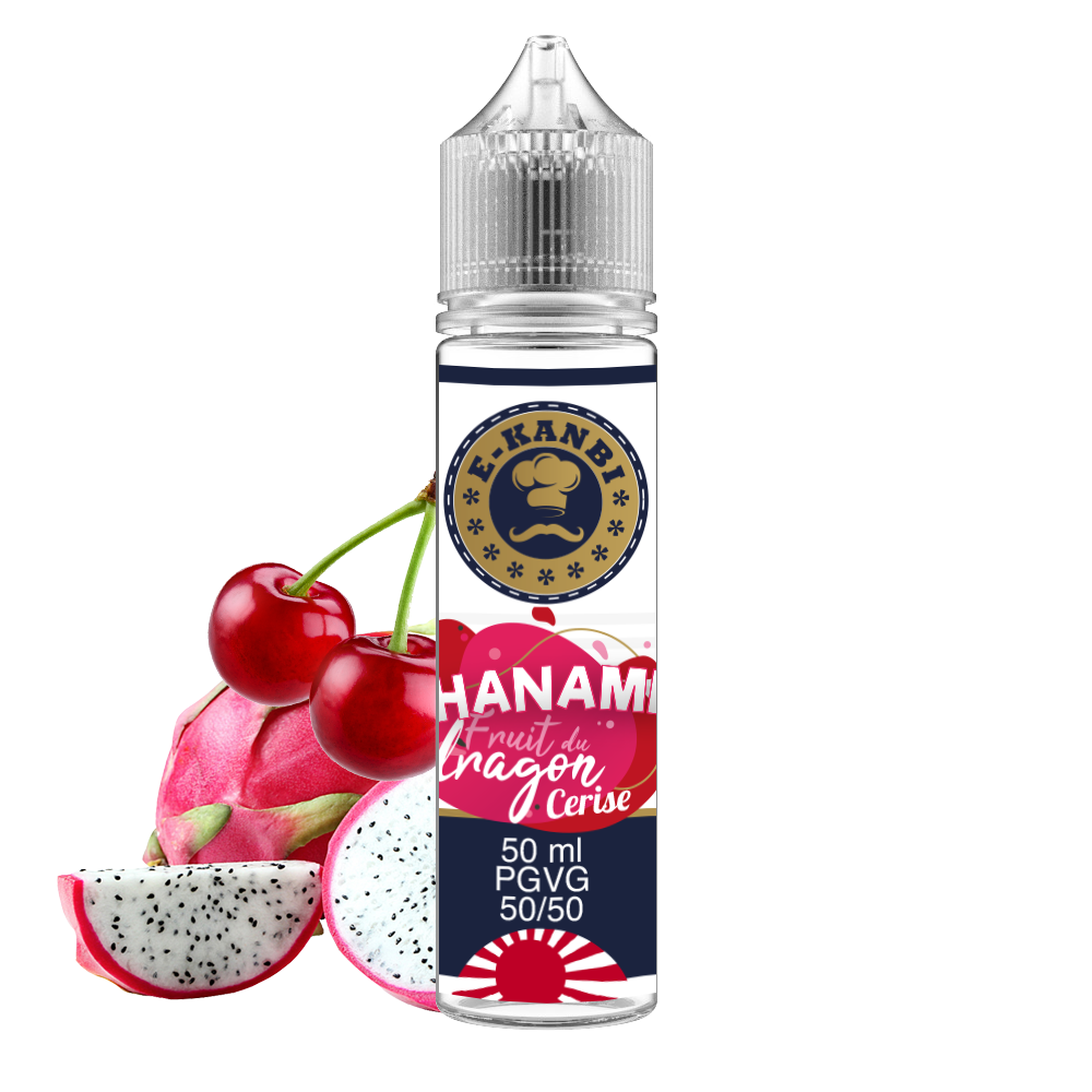 E-KANBI E-LIQUIDE HANAMI FRUIT DU DRAGON CERISE