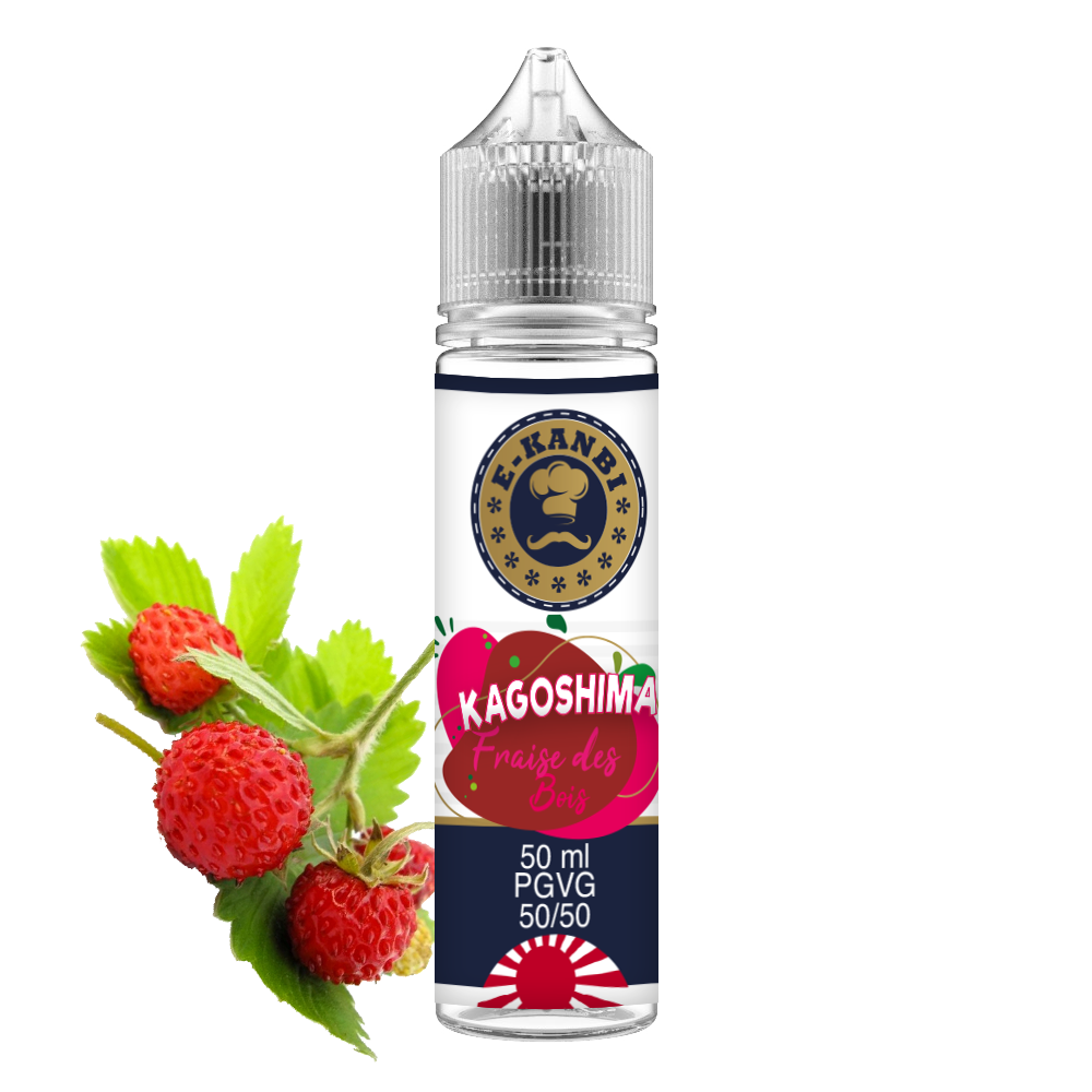 E-KANBI E-LIQUIDE KAGOSHIMA FRAISE DES BOIS