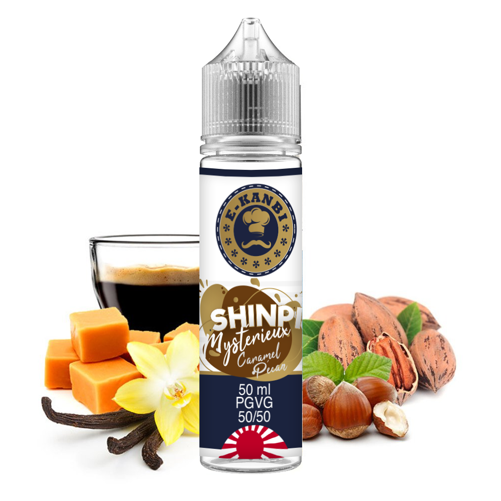 E-KANBI E-LIQUIDE SHINPI MYSTERIEUX CARAMEL