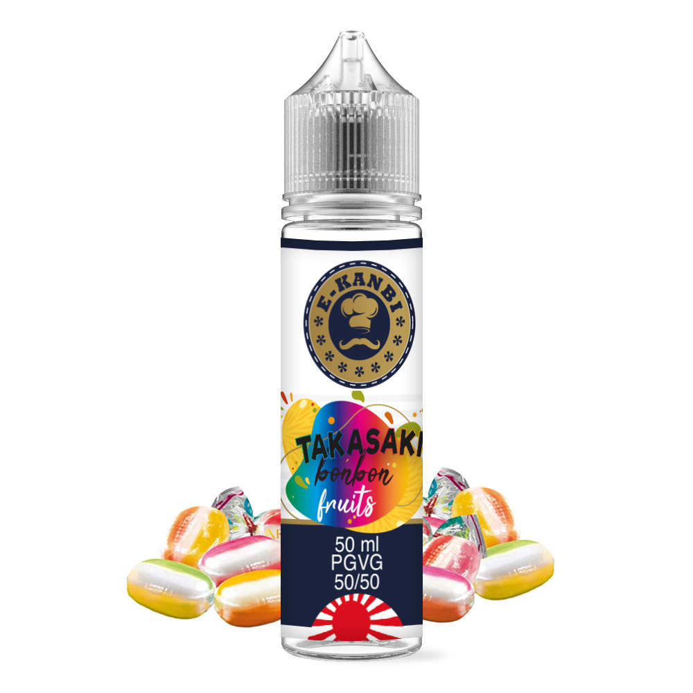E-KANBI E-LIQUIDE TAKASAKI
BONBON AUX FRUITS